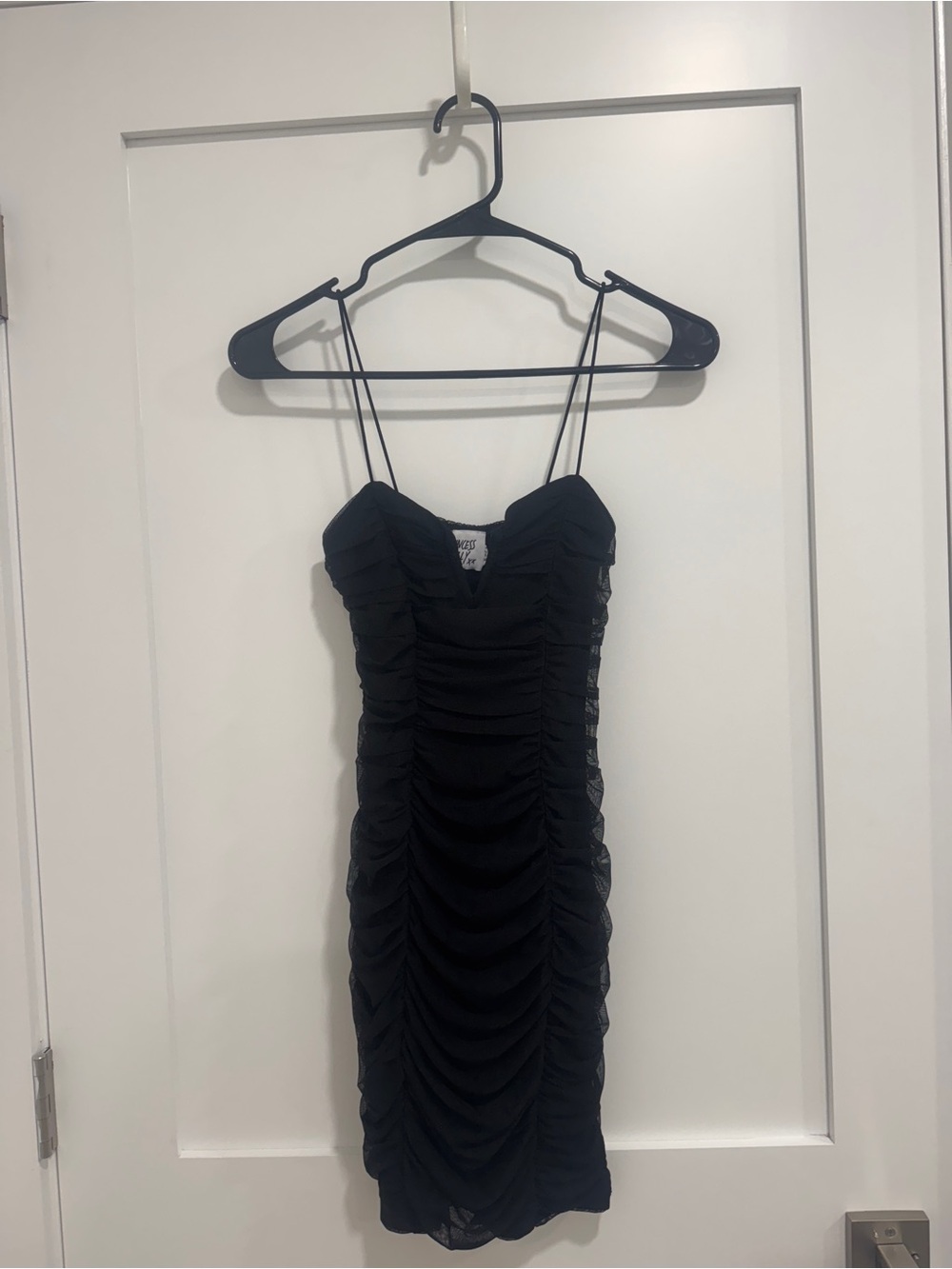 Black Princess Polly Mini Dress
